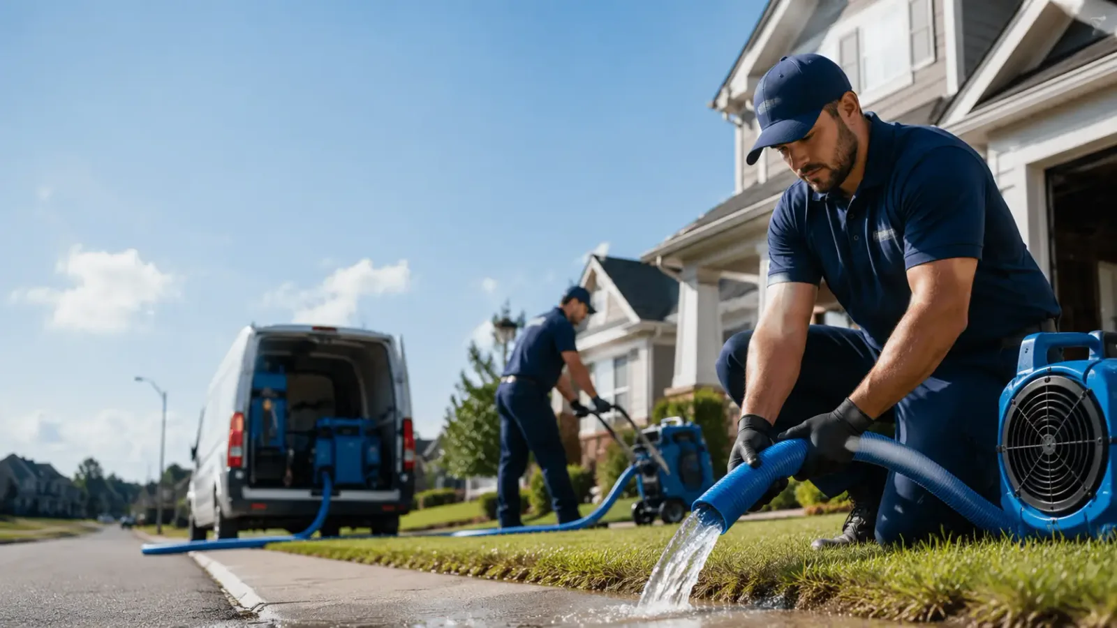 Flood Damage Restoration in Mcguffey, OH